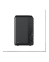 synology Serwer NAS DS223 2x0HDD 2GB 4x1.7Ghz 1xGbE 3xUSB - nr 25