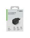 belkin Podwójna ładowarka ścienna 45W  USB-C GAN  z PPS Czarna - nr 12