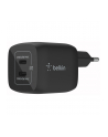 belkin Podwójna ładowarka ścienna 45W  USB-C GAN  z PPS Czarna - nr 7