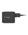 belkin Podwójna ładowarka ścienna 45W  USB-C GAN  z PPS Czarna - nr 8
