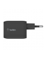 belkin Podwójna ładowarka ścienna 65W USB-C GAN z  PPS czarna - nr 17
