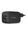 belkin Podwójna ładowarka ścienna 65W USB-C GAN z  PPS czarna - nr 24