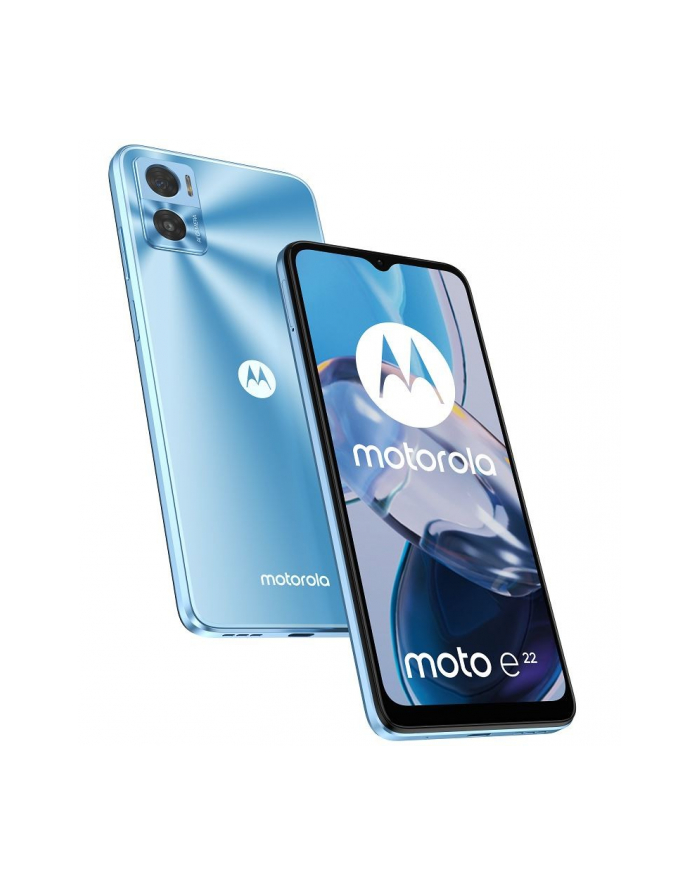 motorola Smartfon moto E22 4/64 GB, Crystal Blue główny