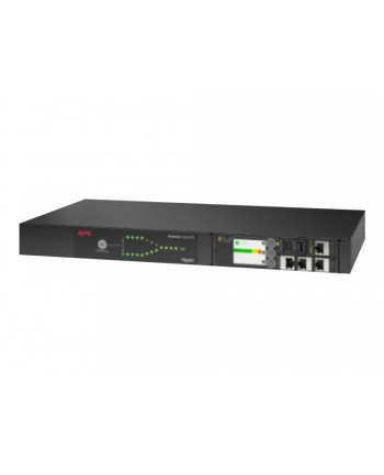 apc Przełącznik źródeł zasilania AP4423A Rack ATS, 230V, 16A, wejście C20, wyjścia 8x C13, 1x C19