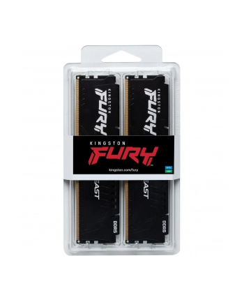 kingston Pamięć DDR5 Fury Beast Black  64GB(2*32GB)/5600  CL36