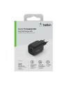 belkin Podwójna ładowarka ścienna 65W USB-C GAN z  PPS czarna - nr 17