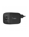 belkin Podwójna ładowarka ścienna 65W USB-C GAN z  PPS czarna - nr 18