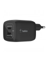 belkin Podwójna ładowarka ścienna 65W USB-C GAN z  PPS czarna - nr 25