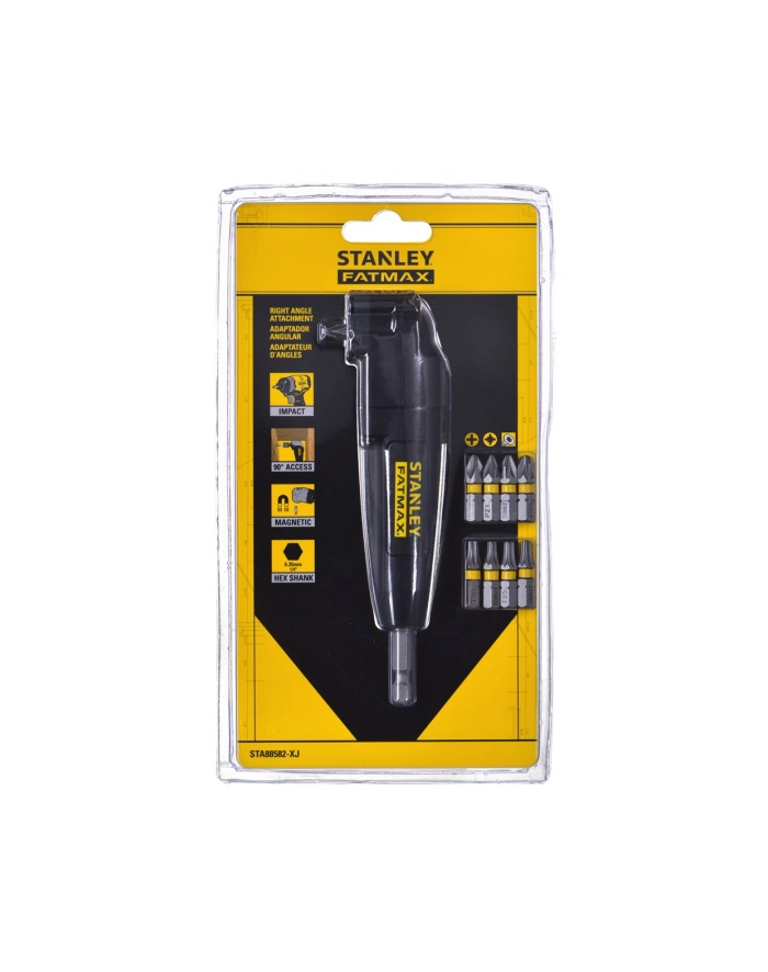 UCHWYT KĄTOWY DO BITÓW UDAR+KOŃCÓWKi 25mm STANLEY STA88582-XJ główny