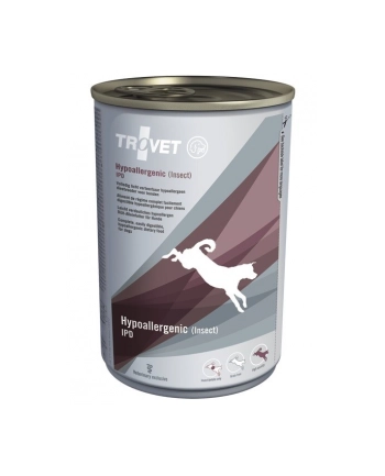 Trovet Hypoallergenic Insect IPD 400 g świeże owady dla psów