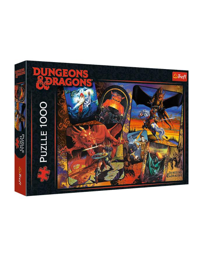 Puzzle 1000el Dungeons 'amp; Dragons. Hasbro 10739 Trefl główny