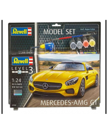 cobi Model samochodu do sklejania 1:24 67028 Mercedes-AMG GT Revell