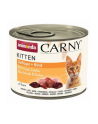 ANIMONDA Carny Kitten smak: drób wołowina 200g - nr 1