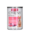 ANIMONDA Carny Kitten smak: wołowina indyk 400g - nr 1