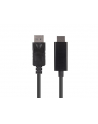 lanberg Kabel DisplayPort (M) V1.1 -> HDMI (M) 1m czarny - nr 10