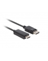 lanberg Kabel DisplayPort (M) V1.1 -> HDMI (M) 1m czarny - nr 11