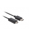 lanberg Kabel DisplayPort (M) V1.1 -> HDMI (M) 1m czarny - nr 3