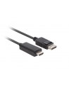 lanberg Kabel DisplayPort (M) V1.1 -> HDMI (M) 1m czarny - nr 8