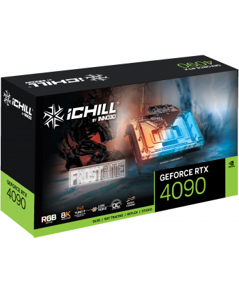 Karta graf INNO3D RTX 4090 iChill Frostbite 24GB