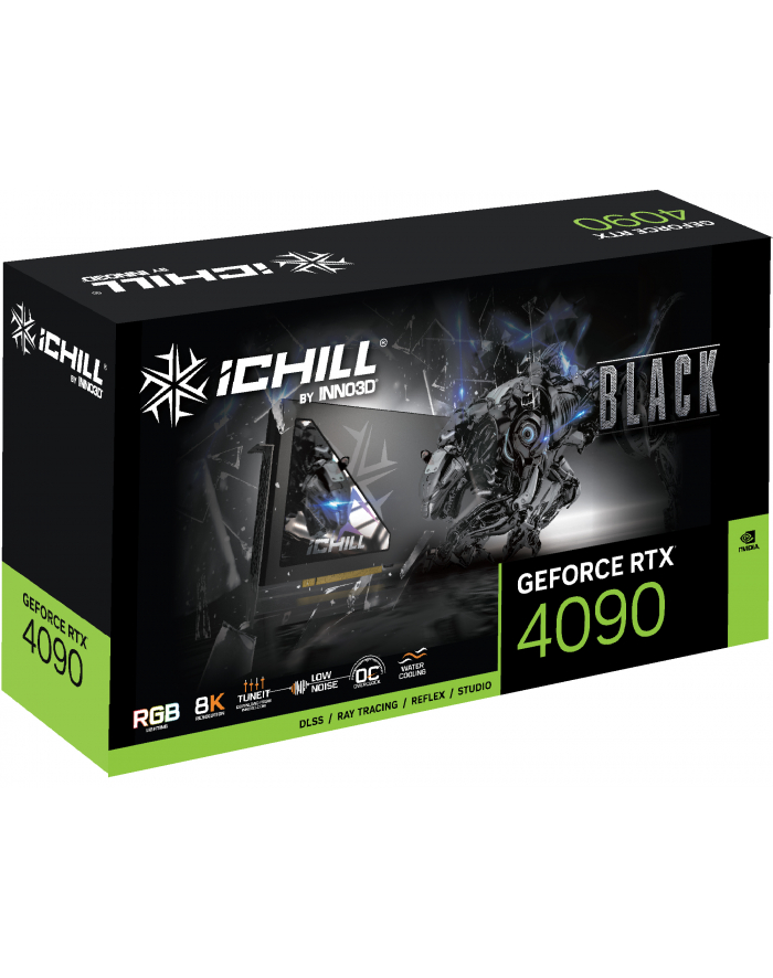 Karta graf INNO3D GeF RTX 4090 iChill Black 24GB główny