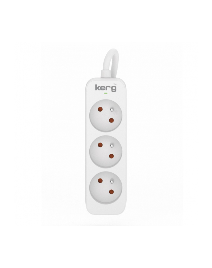 hsk data KERG PRZEDŁUŻACZ KERG M02383 BEZ WYŁACZNIKA-3 GNIAZDA-BIAŁO-SZARY-15M-10A-H05VV-F-3X1 5MM2 M02383 główny
