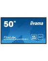 iiyama Monitor wielkoformatowy 49.5 cala LH5052UHS-B1 4K,24/7,SDM,IPS,ANDROID,500cd,DaisyChain - nr 1