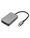 digitus Czytnik kart USB-C, 2-portowy UHS-II SD4.0 TF4.0 High Speed, aluminiowy, Szary - nr 12