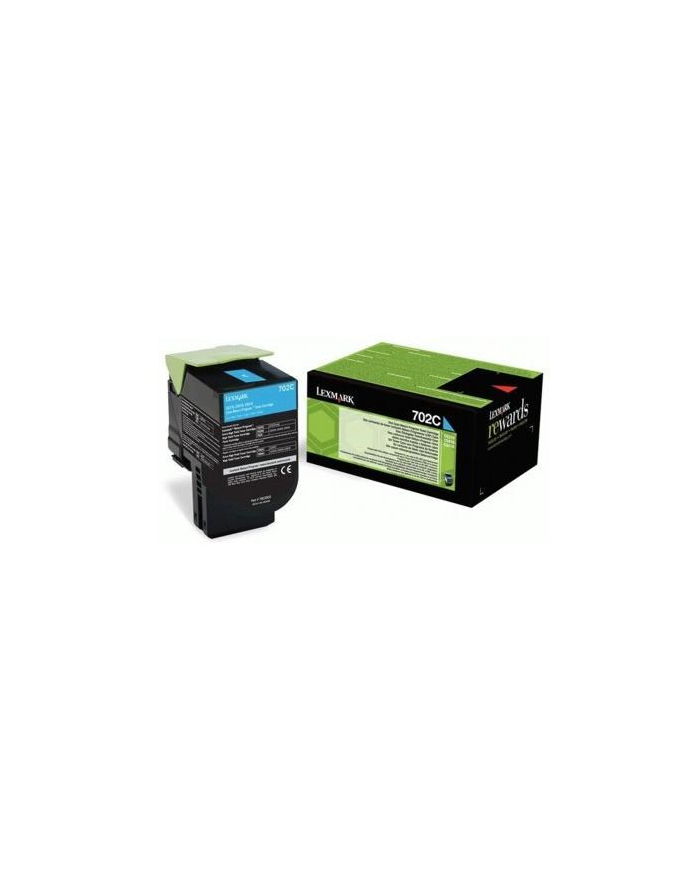 Lexmark Toner 70C20C0 Cyan główny