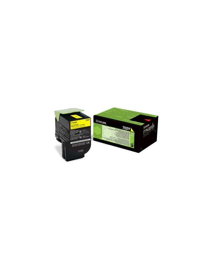 Lexmark Toner 70C20Y0 Yellow główny