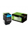 Lexmark Toner 80C20C0 Cyan - nr 1