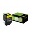 Lexmark Toner 80C20Y0 Yellow - nr 1