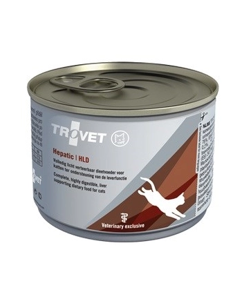 Trovet HLD Hepatic 200 g ze świeżym kurczakiem  dla kotów