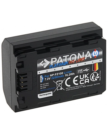Akumulator Patona Platinum NP-FZ100 z USB-C do Sony