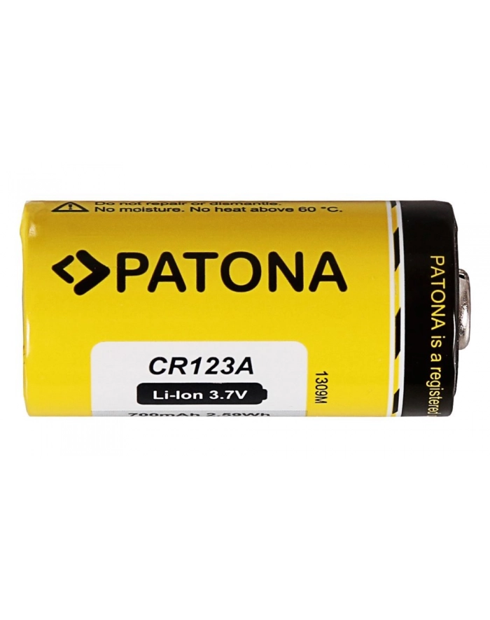 Akumulator Patona Premium PA-BA-1309 Standard CR123A 16340 LI-ION 3 7V 700MAH główny