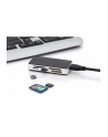 digitus Czytnik kart 5-portowy USB 3.0 SuperSpeed, All-in-one, Czarno-srebrny - nr 30