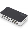 digitus Czytnik kart 5-portowy USB 3.0 SuperSpeed, All-in-one, Czarno-srebrny - nr 37