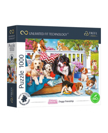 Puzzle 1000el Doggy Friendship / Psia przyjaźń 10698 Trefl
