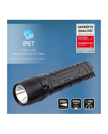 Ansmann M900P, Flashlight (Kolor: CZARNY)