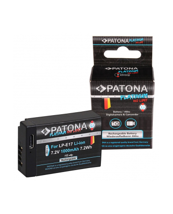 Akumulator Patona Platinum LP-E17 z USB-C do Canona
