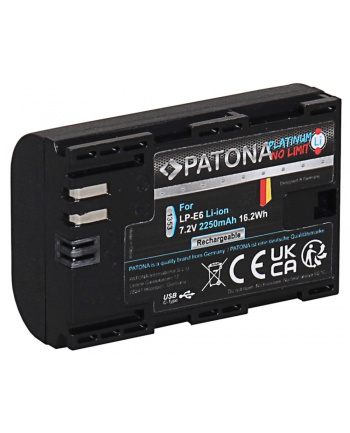Akumulator Patona Platinum LP-E6 z USB-C do Canona