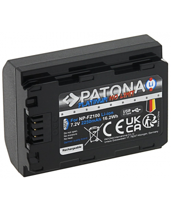 Akumulator Patona Platinum  NP-FZ100 z USB-C do Sony