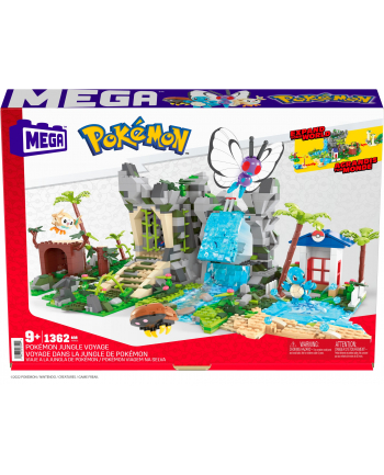 mattel Mega Bloks Pokemon Wielka Przygoda W Dzungli Hhn61 Pud3