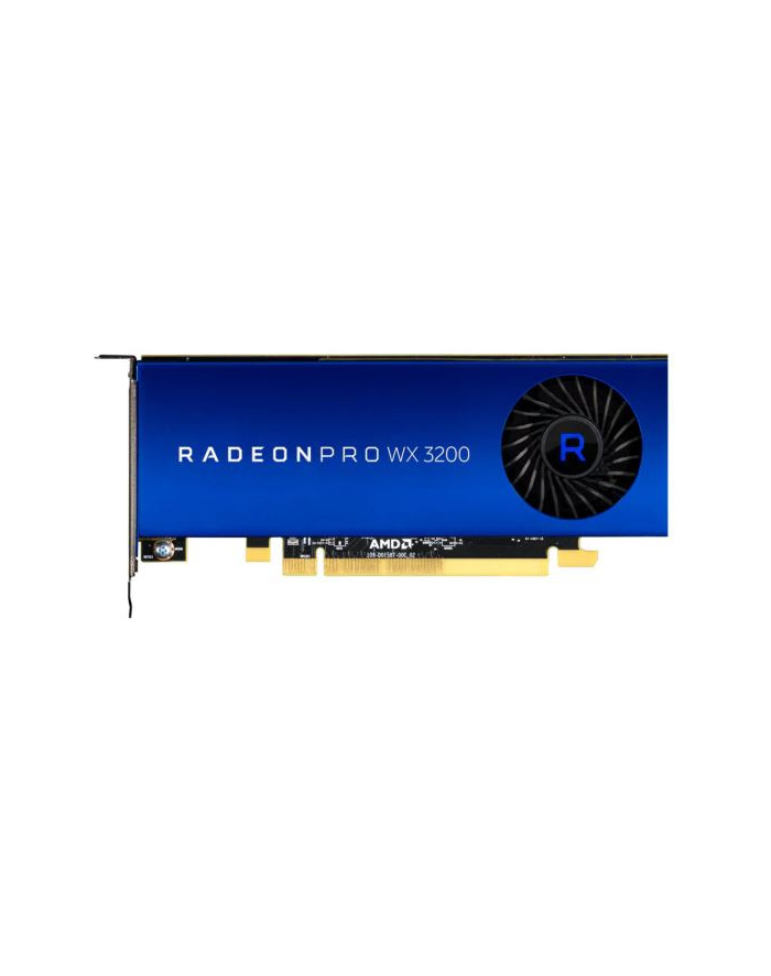 Karta graficzna AMD Radeon Pro WX 3200 4GB GDDR5  4x Mini-DisplayPort  50W  PCI Gen3 x16 główny