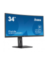 iiyama Monitor 34 cale XCB3494WQSN-B5 VA,UWQHD,1500R,USB-cDock,KVM,HAS(150mm) - nr 88