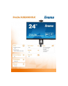 iiyama Monitor 23.8 cala XUB2490HSUC-B5 IPS,FHD,CAM,MIC,HDMI,DP,HAS(150mm) - nr 11