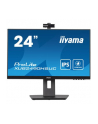 iiyama Monitor 23.8 cala XUB2490HSUC-B5 IPS,FHD,CAM,MIC,HDMI,DP,HAS(150mm) - nr 66