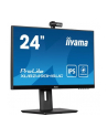 iiyama Monitor 23.8 cala XUB2490HSUC-B5 IPS,FHD,CAM,MIC,HDMI,DP,HAS(150mm) - nr 71