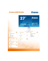 iiyama Monitor 27 cali 'XUB2792QSU-W5 IPS,WQHD,HDMI,DP,DVI,HAS(150mm),biały - nr 9