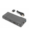 digitus Stacja dokująca USB 3.0 Typ A 7-portów, 4K 30Hz, HDMI, VGA, 2x USB 3.0, SD microSD, RJ45 - nr 12