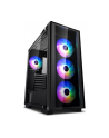 Deepcool MATREXX 50 ADD-RGB 4F, tower housing (Kolor: CZARNY, tempered glass) - nr 1